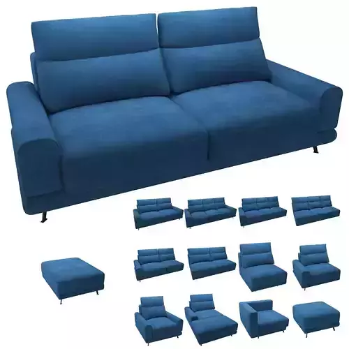 EGOIST Modular sofa DANIEL  3D model