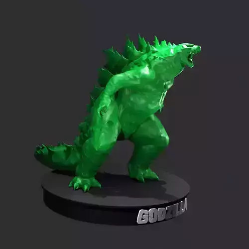 The Legendary Godzilla 3D print model