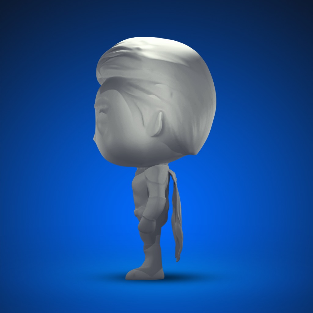 Homelander Funko Pop 3D Print Model 3D print model_3