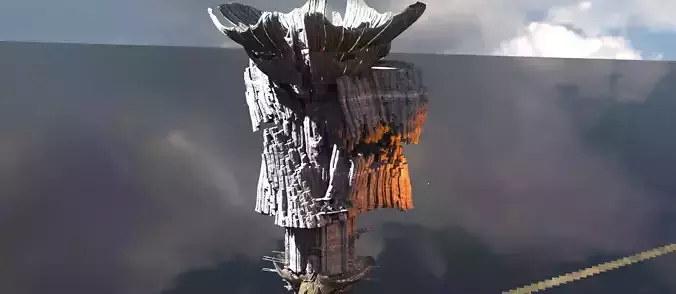 Sci Fi Sith mushroom facility Kitbash 