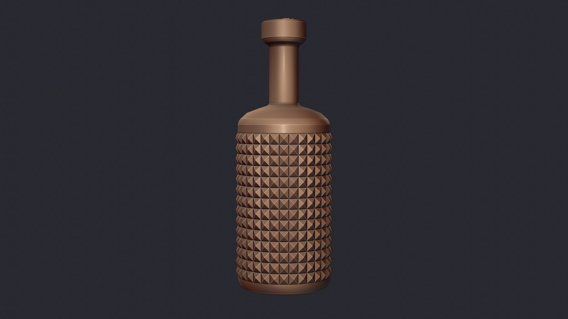 12 Bottle Pack Low-poly 3D model_22