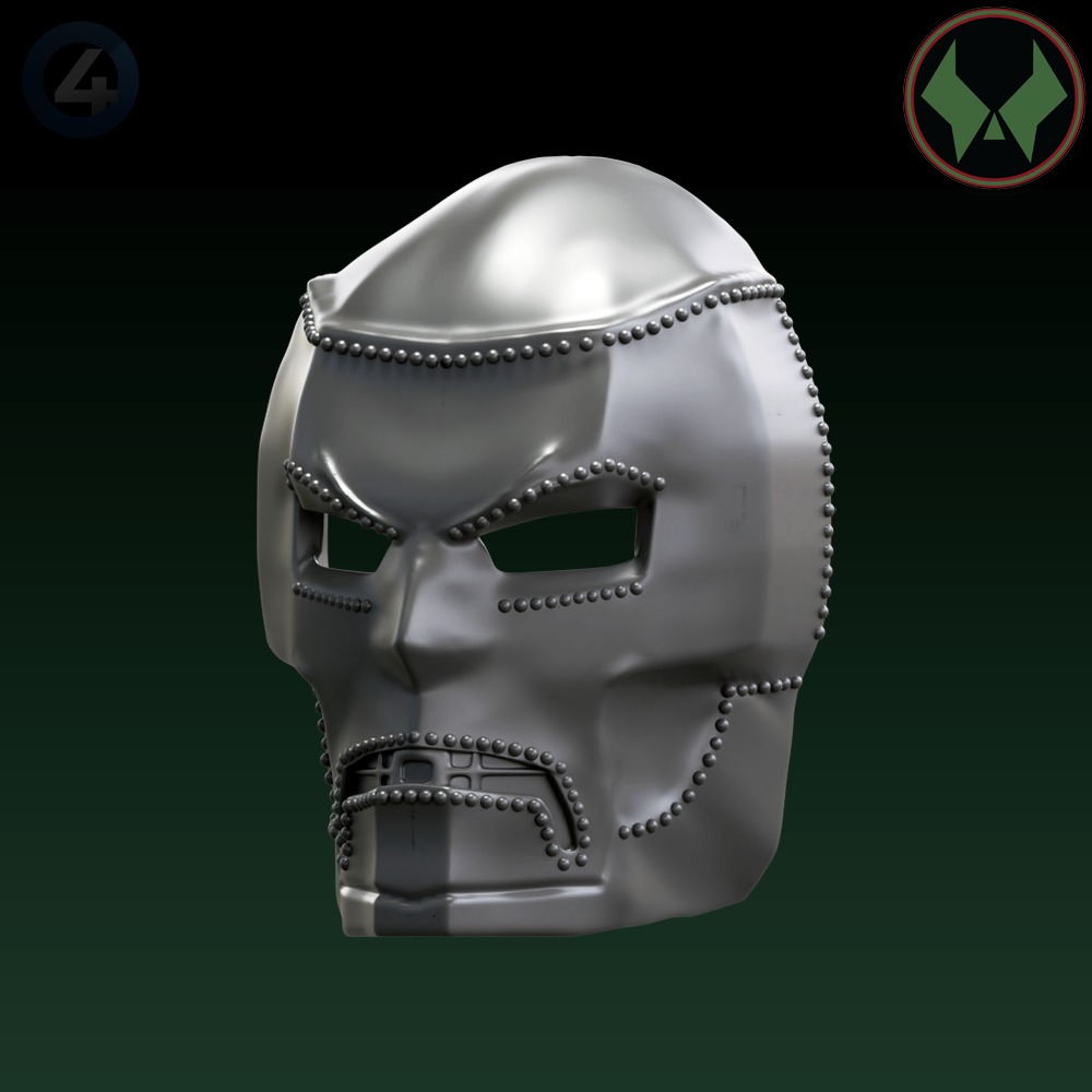 MASK OF DOCTOR DOOM AVENGERS DOOMSDAY 2026 3D print model_3