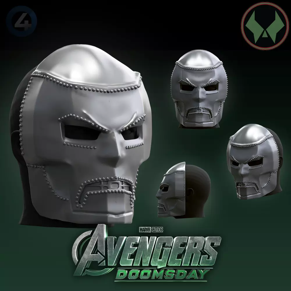 MASK OF DOCTOR DOOM AVENGERS DOOMSDAY 2026 3D print model_0