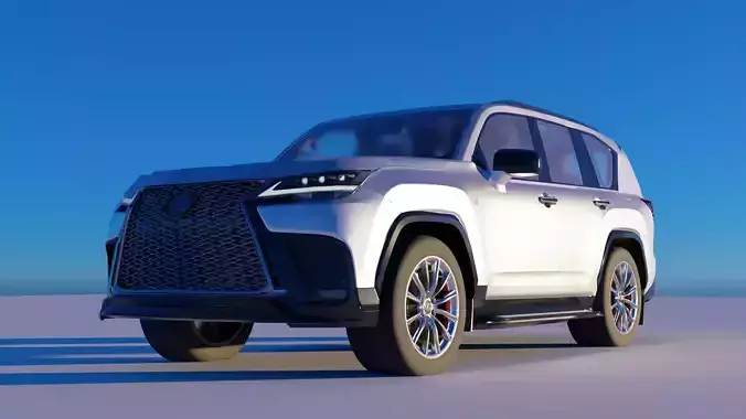 2023 NEW LEXUS LX 600 F SPORT 3D model