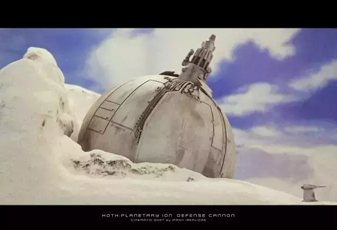 ION CANON HOTH DEFENSE 3D print model