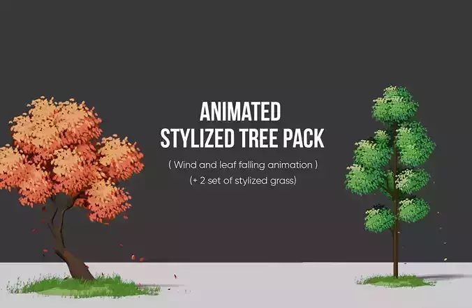 Stylized Tree Pack Animated