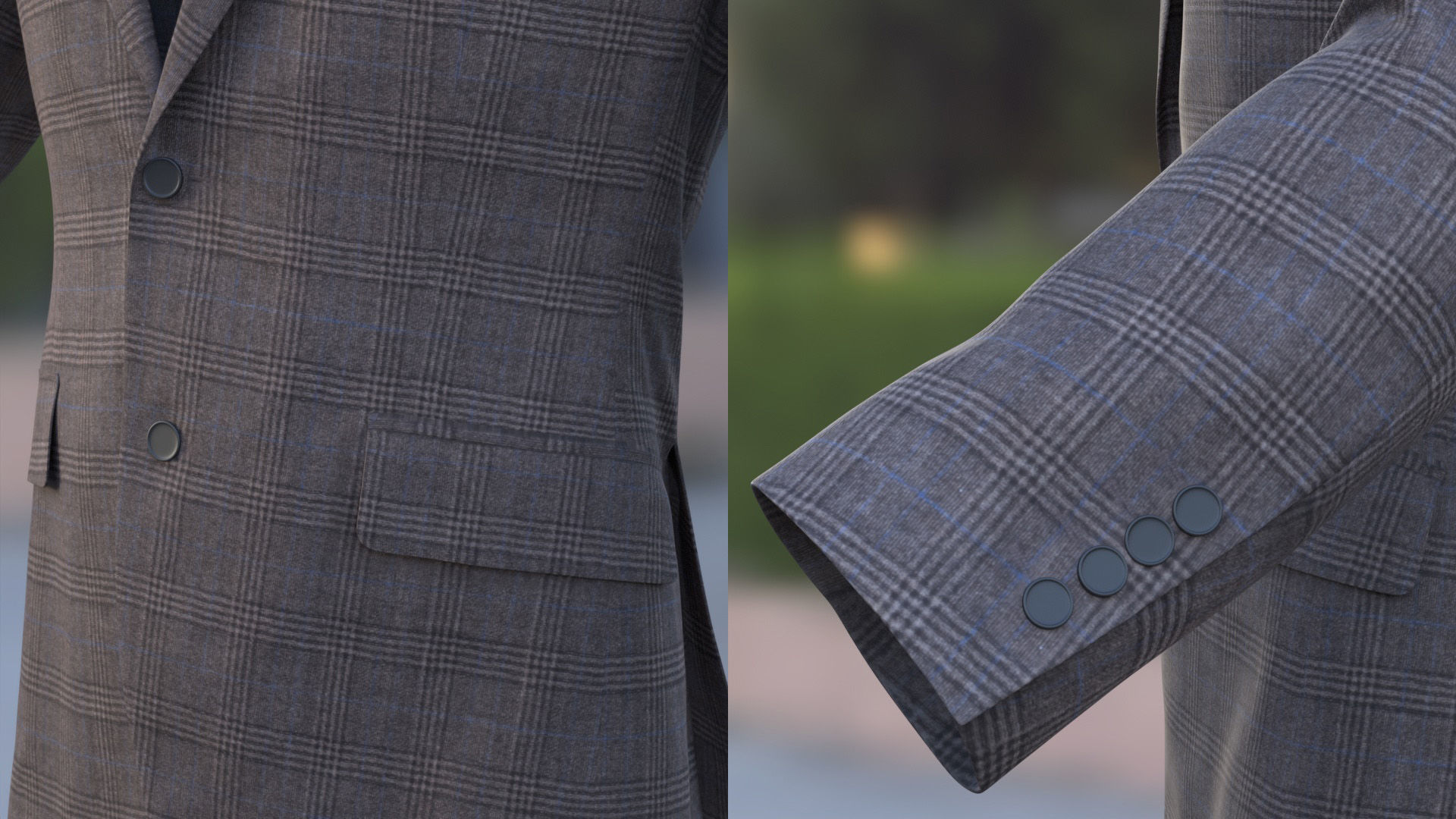 Blazer 39 - All MH Bodies and UE5 Skeletons - Rigged Low-poly 3D model_12