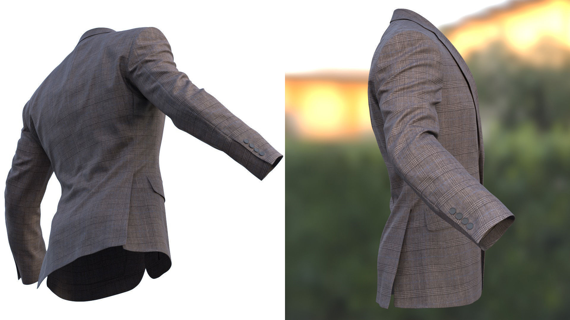 Blazer 39 - All MH Bodies and UE5 Skeletons - Rigged Low-poly 3D model_11