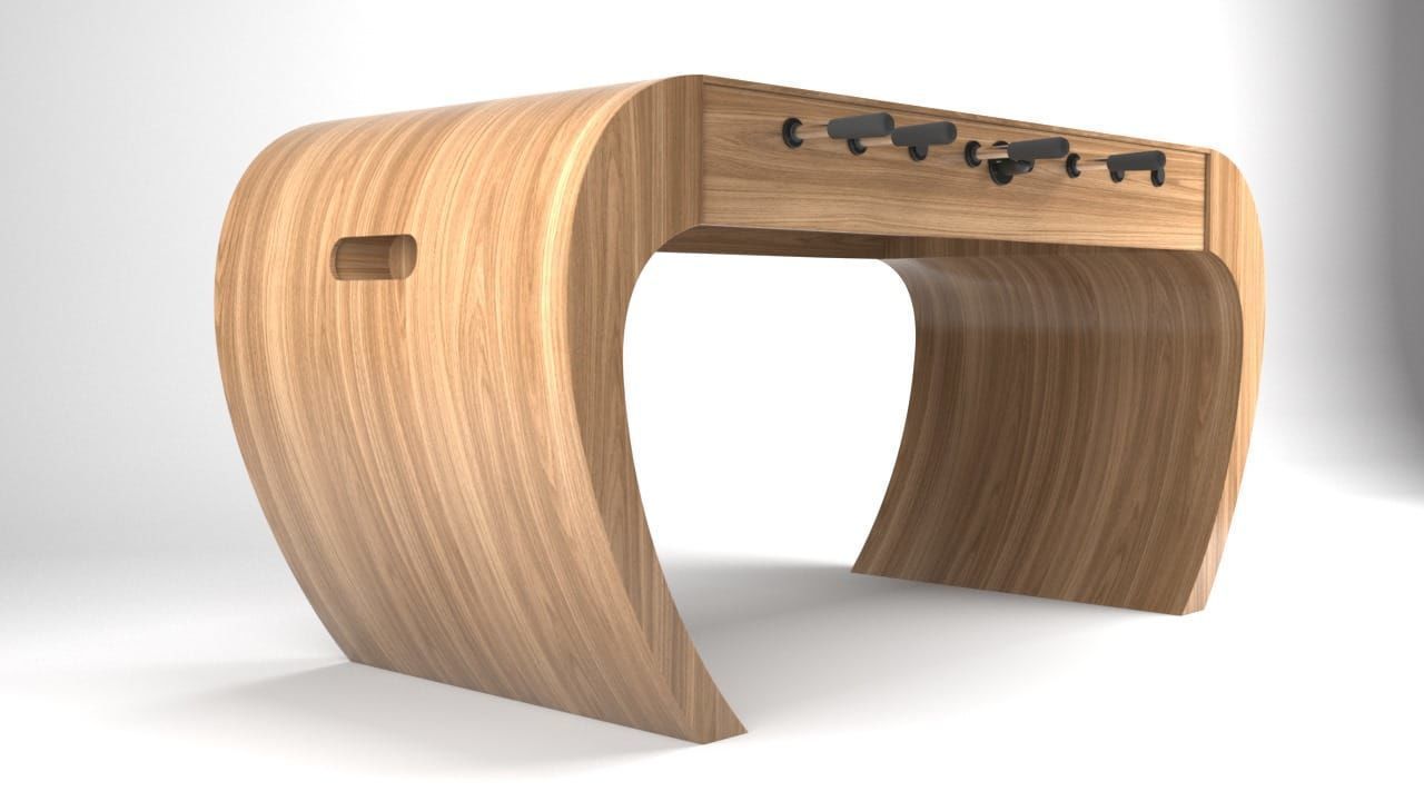 TABLE SOCCER  FOOSBALL 3D model_1