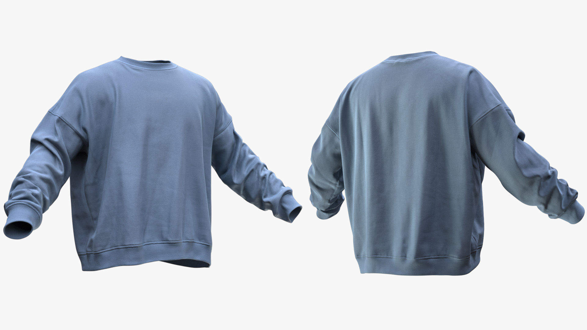 Sweater 37 - All MH Bodies and UE5 Skeletons - Rigged Low-poly 3D model_4