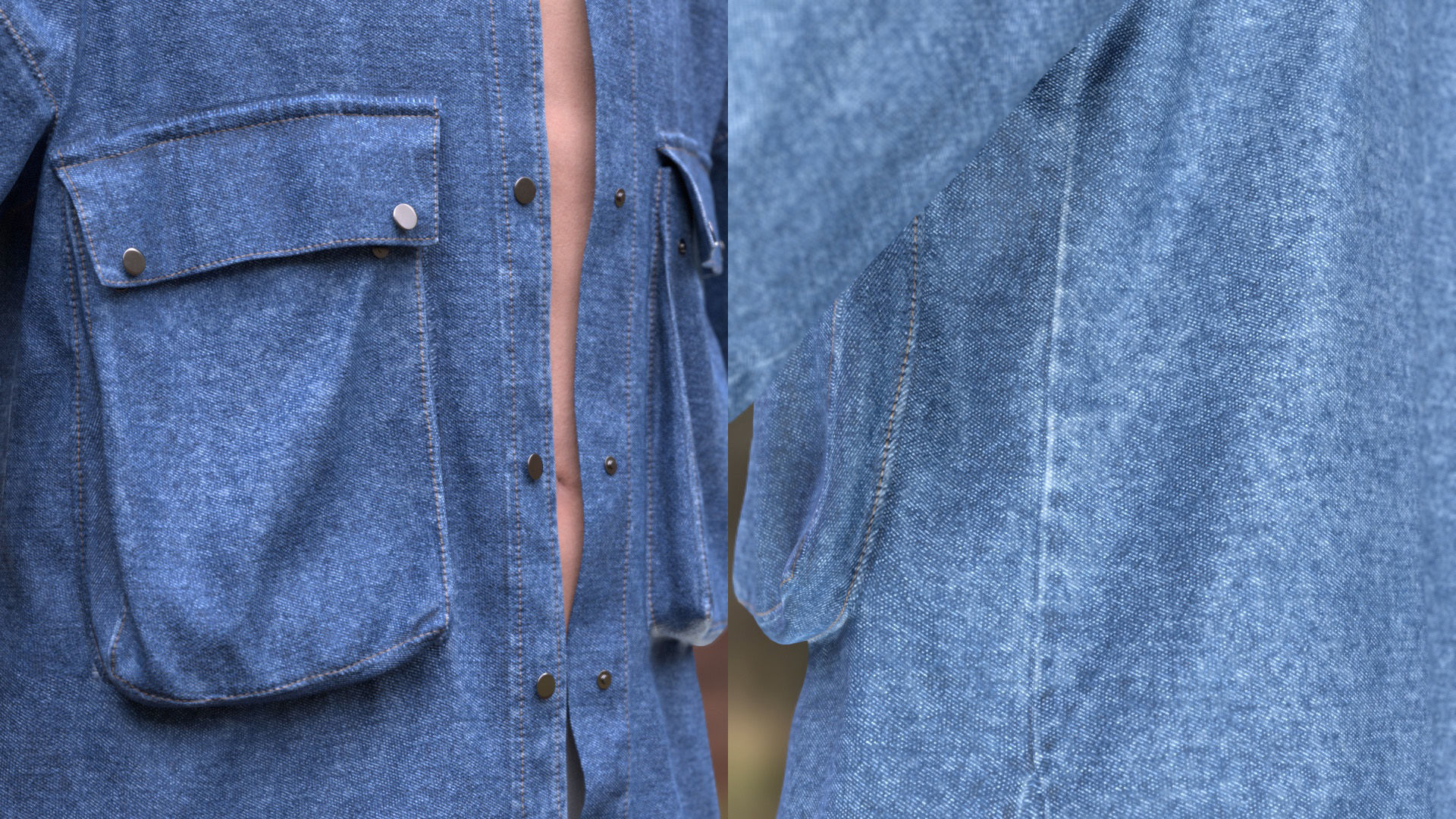 Jacket 36 - All MH Bodies and UE5 Skeletons - Rigged Low-poly 3D model_12