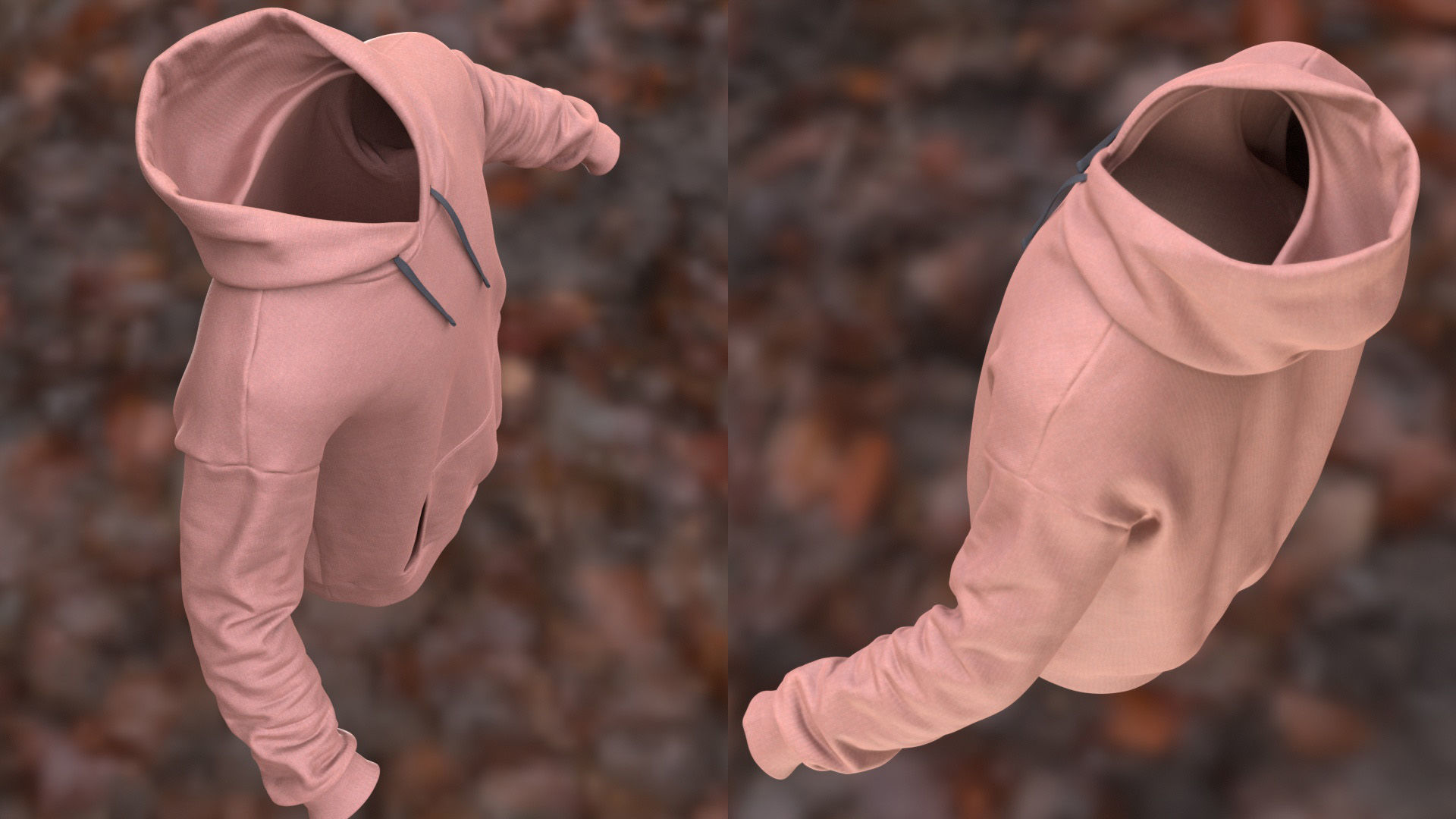 Hoodie 35 - All MH Bodies and UE5 Skeletons - Rigged Low-poly 3D model_14