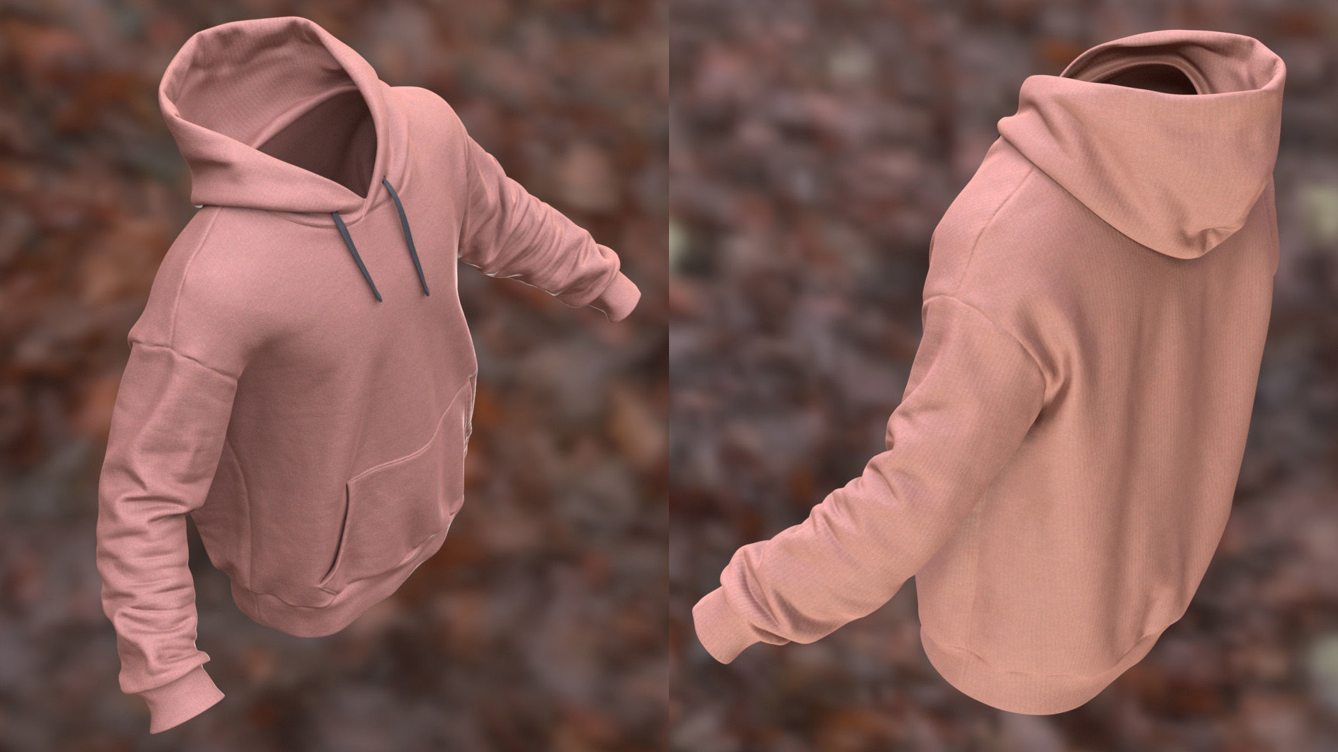 Hoodie 35 - All MH Bodies and UE5 Skeletons - Rigged Low-poly 3D model_12
