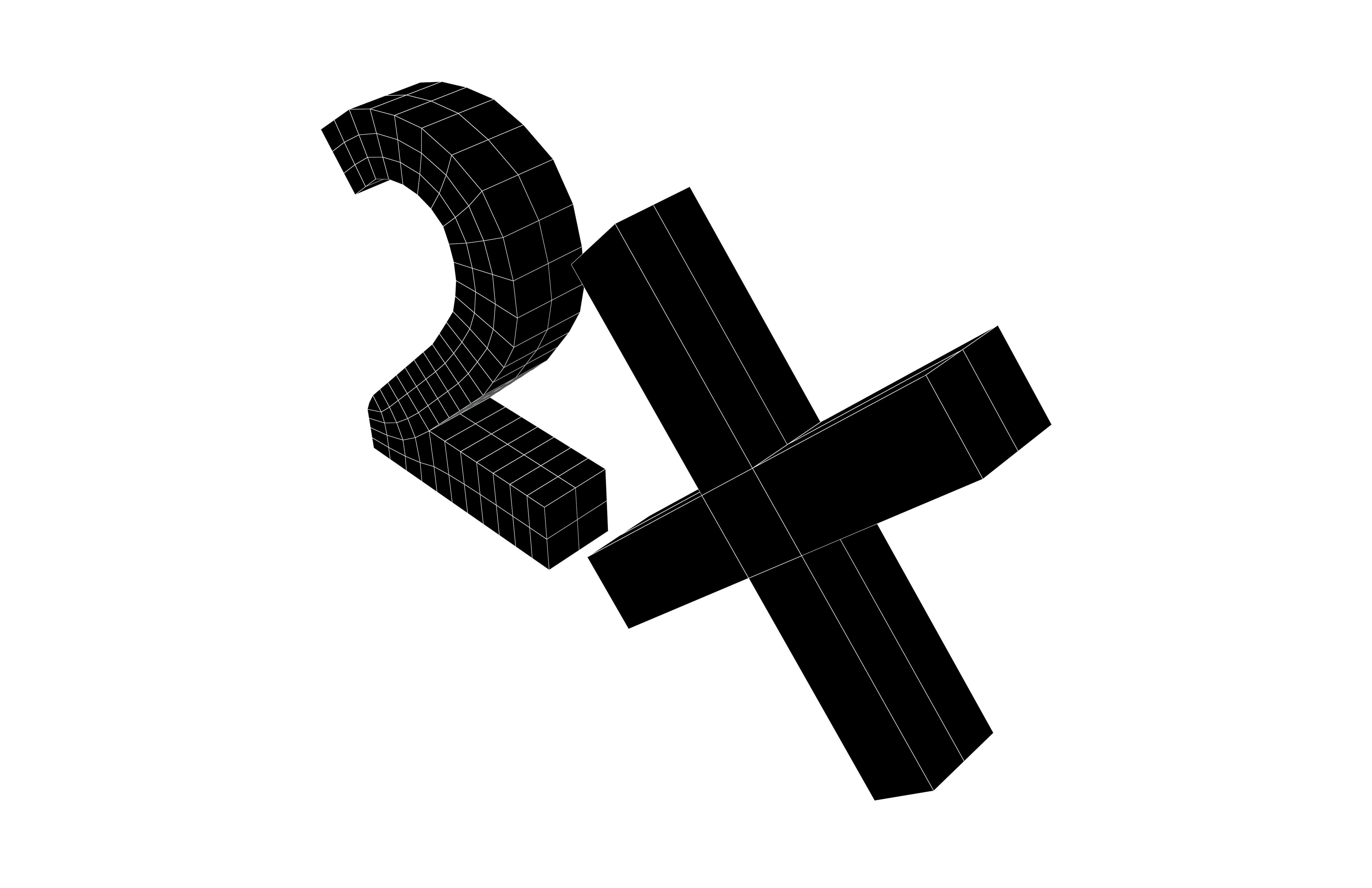 Bonus 2x Symbol v1 003 Low-poly 3D model_5