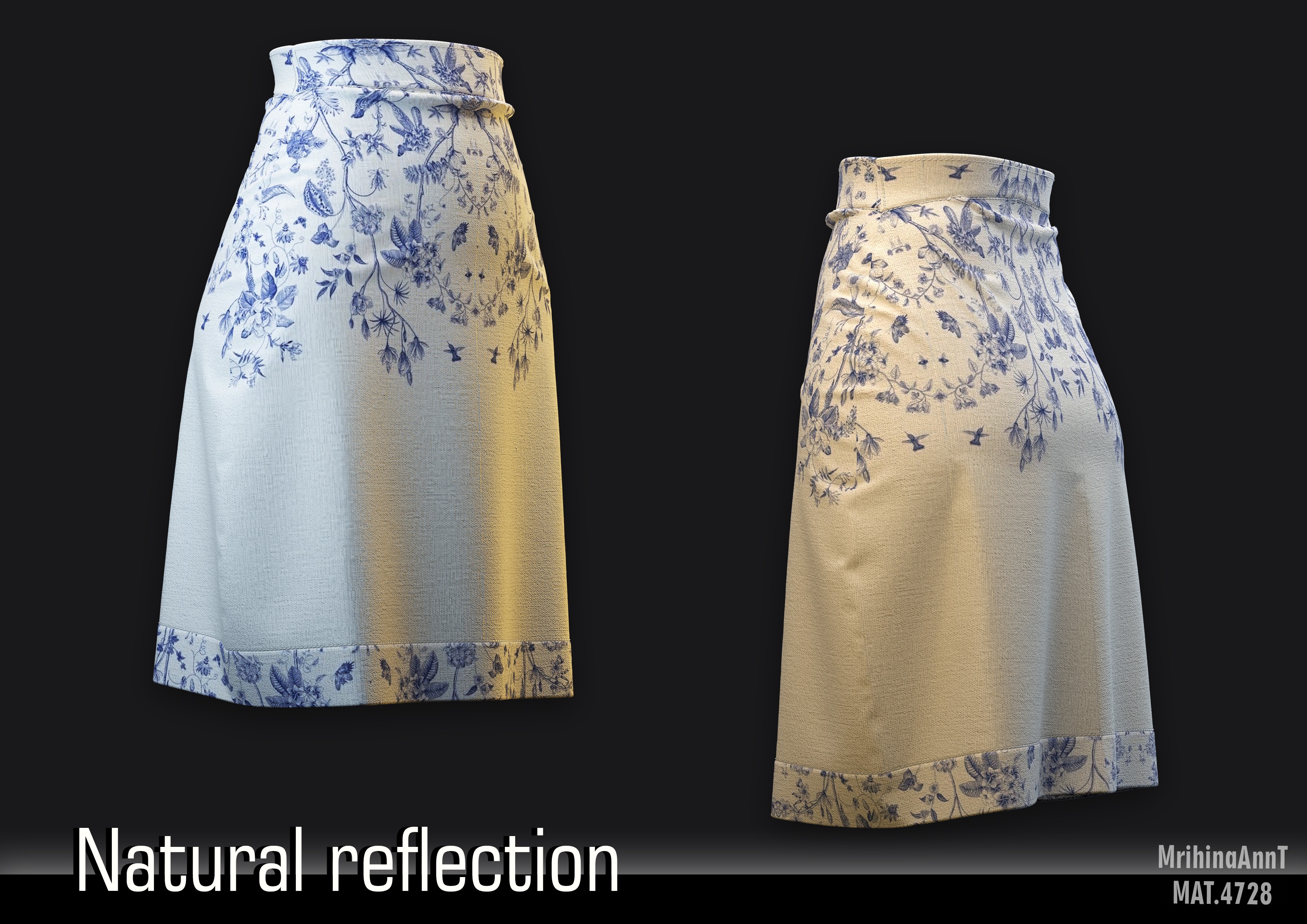 Natural reflection 3D model_10