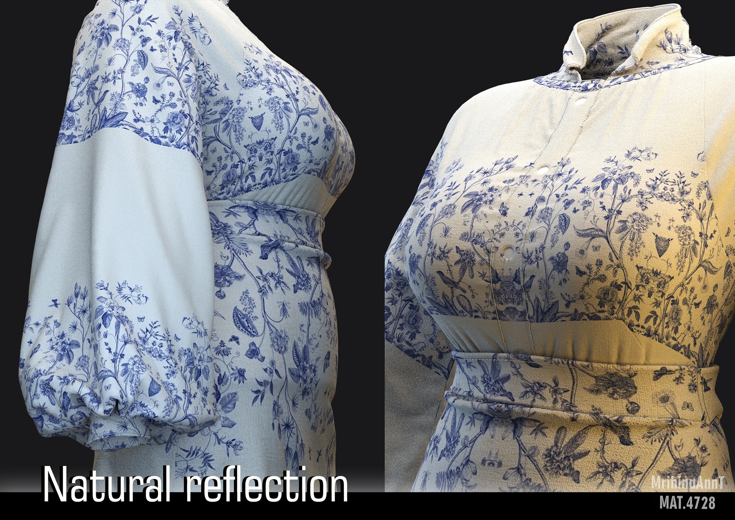 Natural reflection 3D model_8