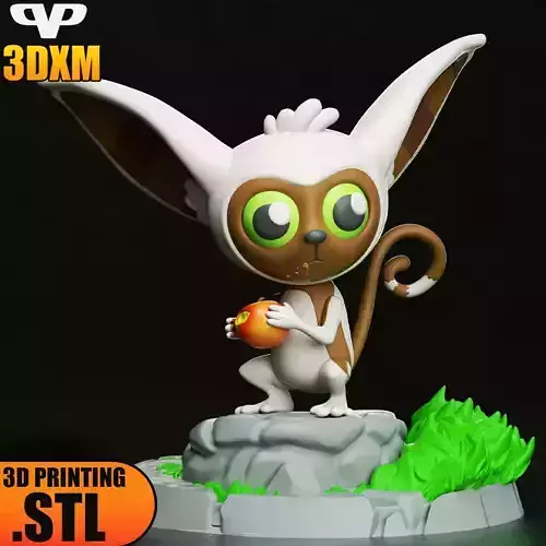 Momo Chibi STL for 3D Printing ChibiSTL 3DXM
