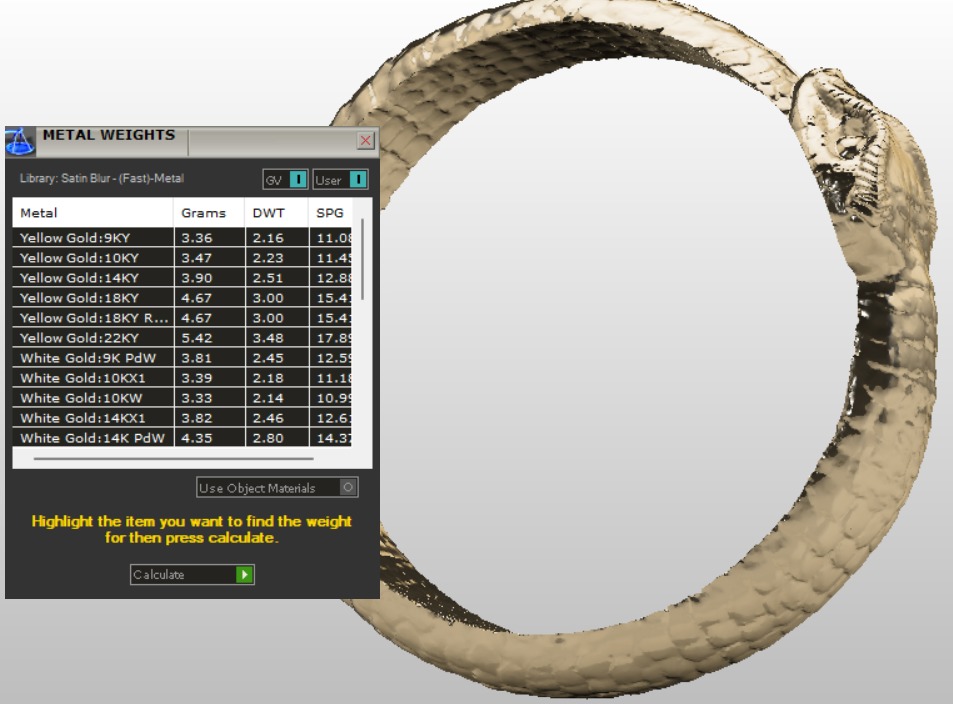 snake ring 3D print model_6