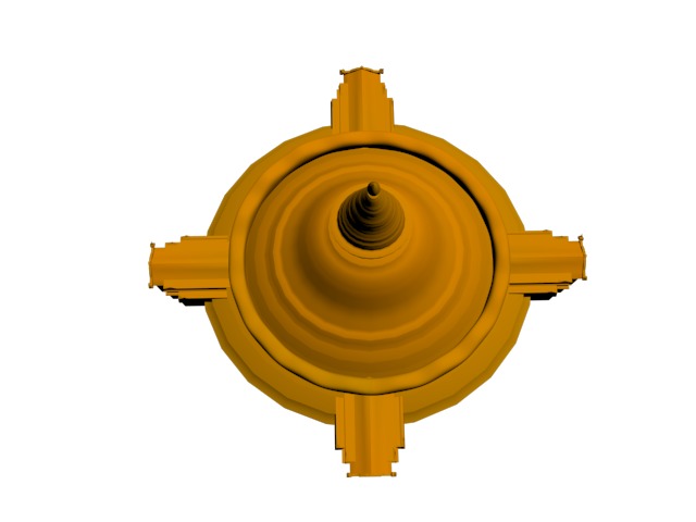 pagoda 3D print model_2