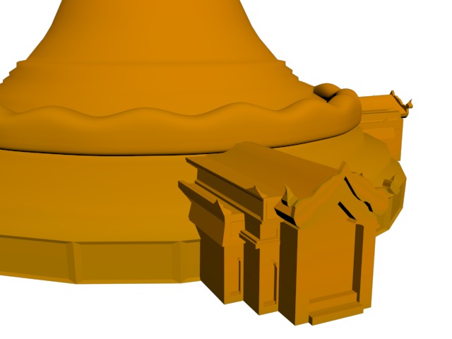 pagoda 3D print model_3