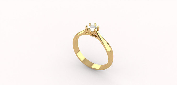 Ring width gem 3D print model