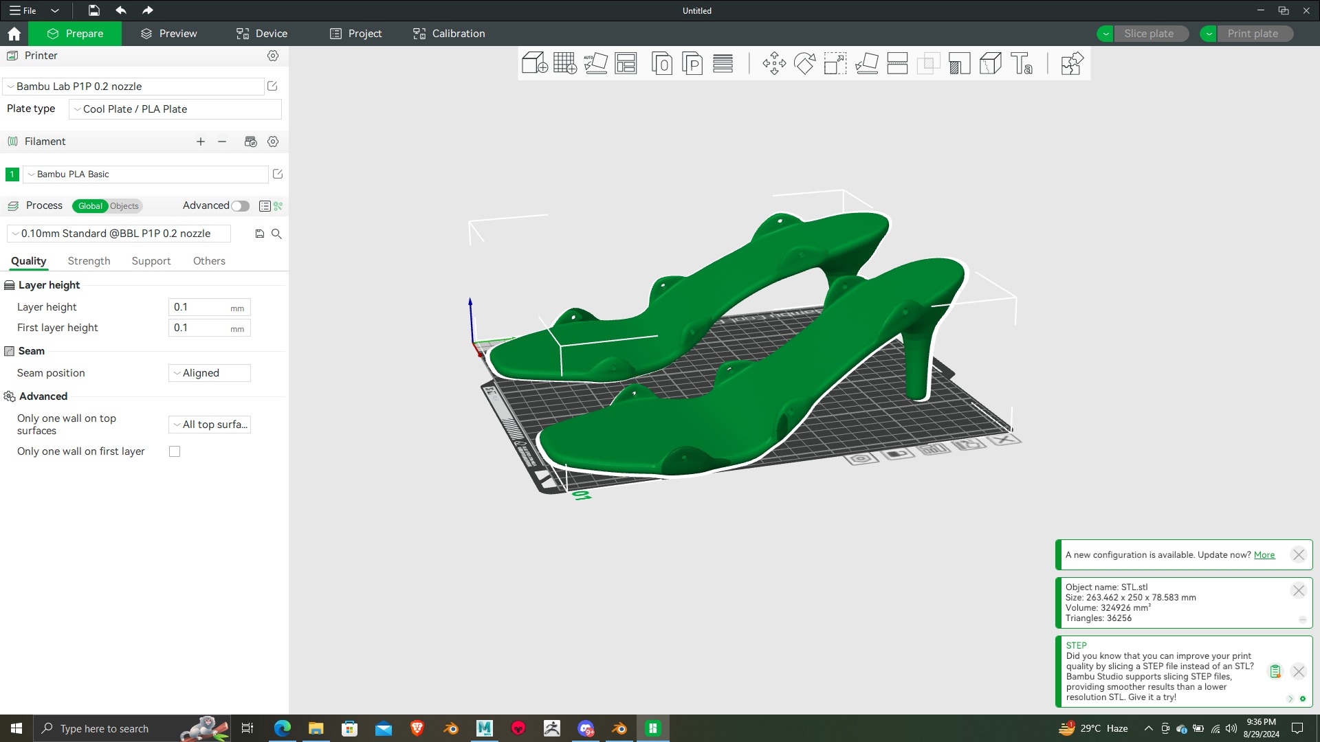 Summer Heel lase version 3d model 3D print model_14