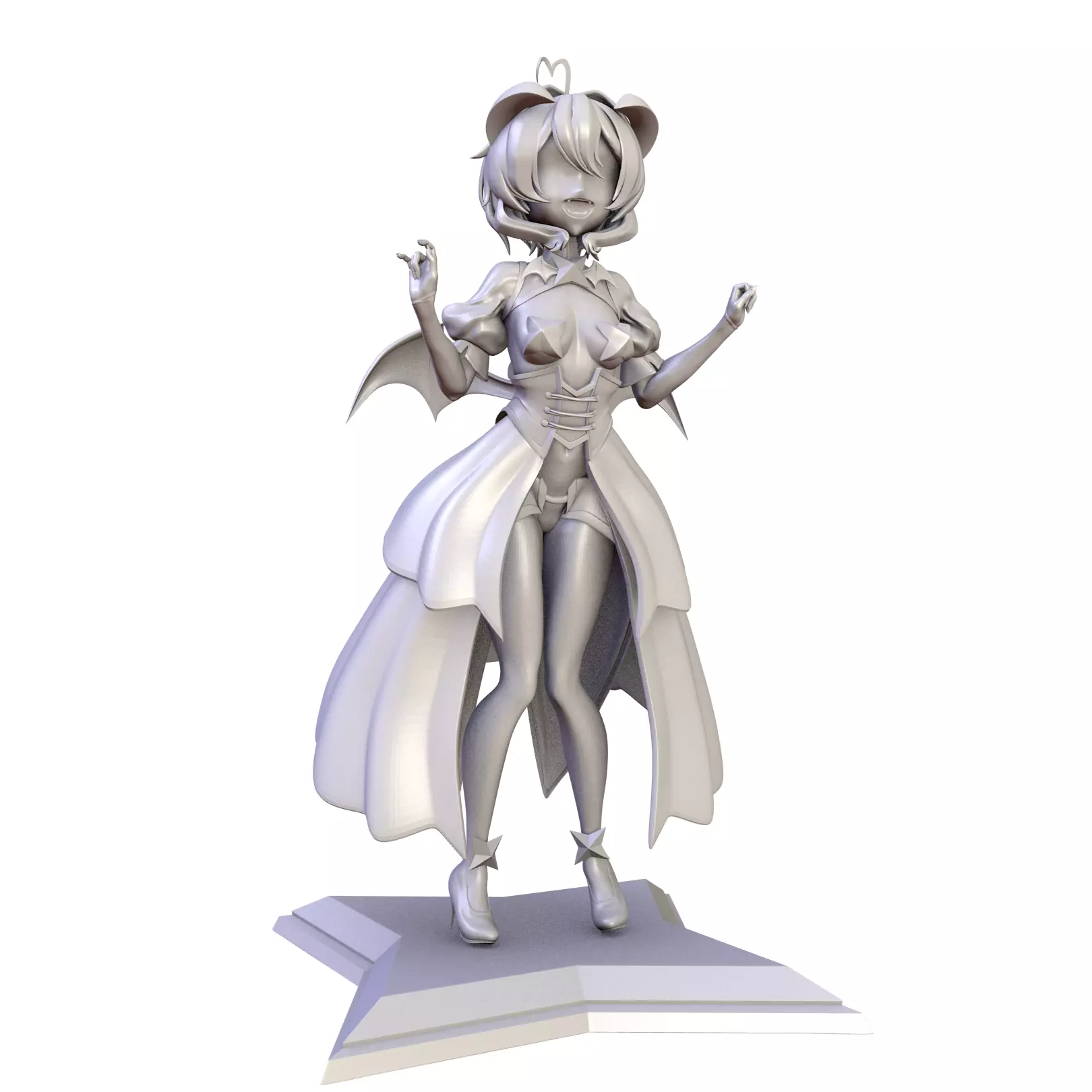 Mahou Shoujo ni Akogarete utena figure 2 3D print model_0