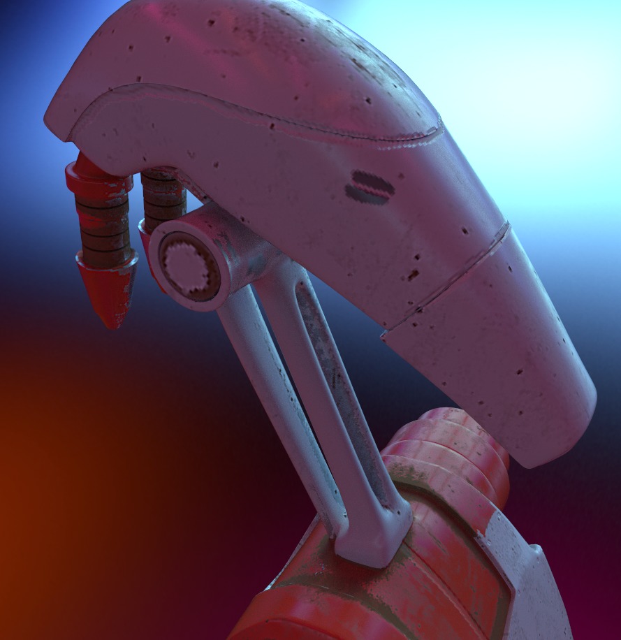 battledroid from star wars 3D model_4