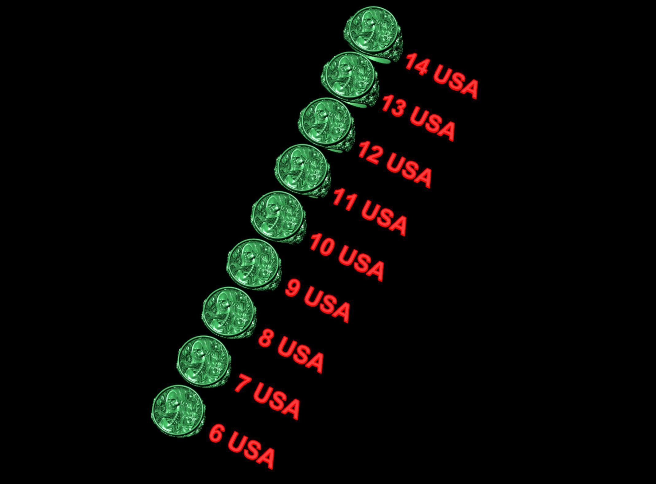 Eternal Blossom Ring 3D print model_15