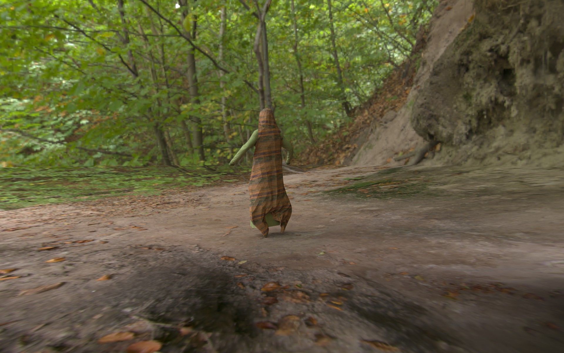 Low Poly Mesh Cloth Garment 3D Model - High-Quality and Detailed Low-poly 3D model_2