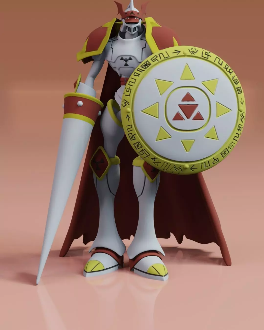 Gallantmon 3D print model