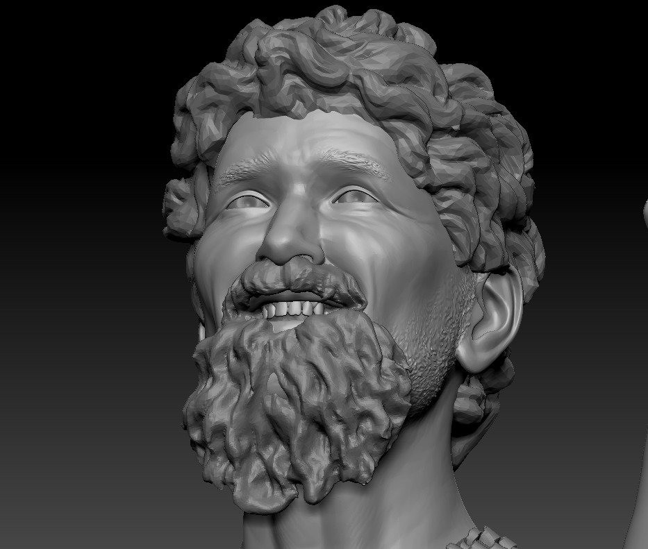 Nativity adoring shepherd printable 3D print model_6