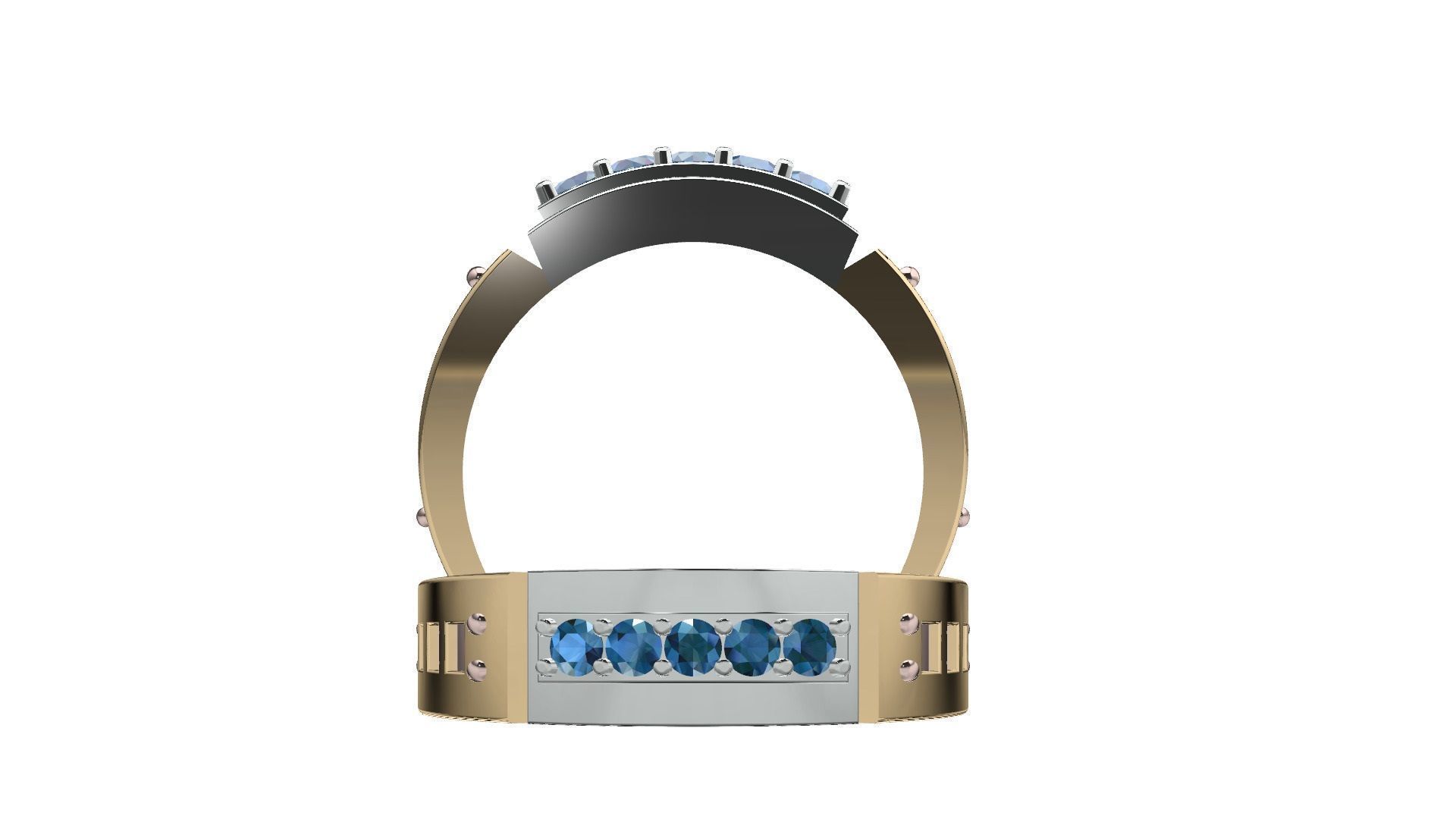 Ring 0001 3D Printable Model  Free 3D print model_9