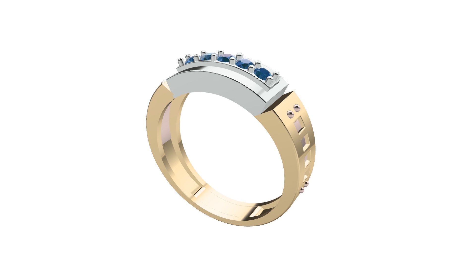 Ring 0001 3D Printable Model  Free 3D print model_3