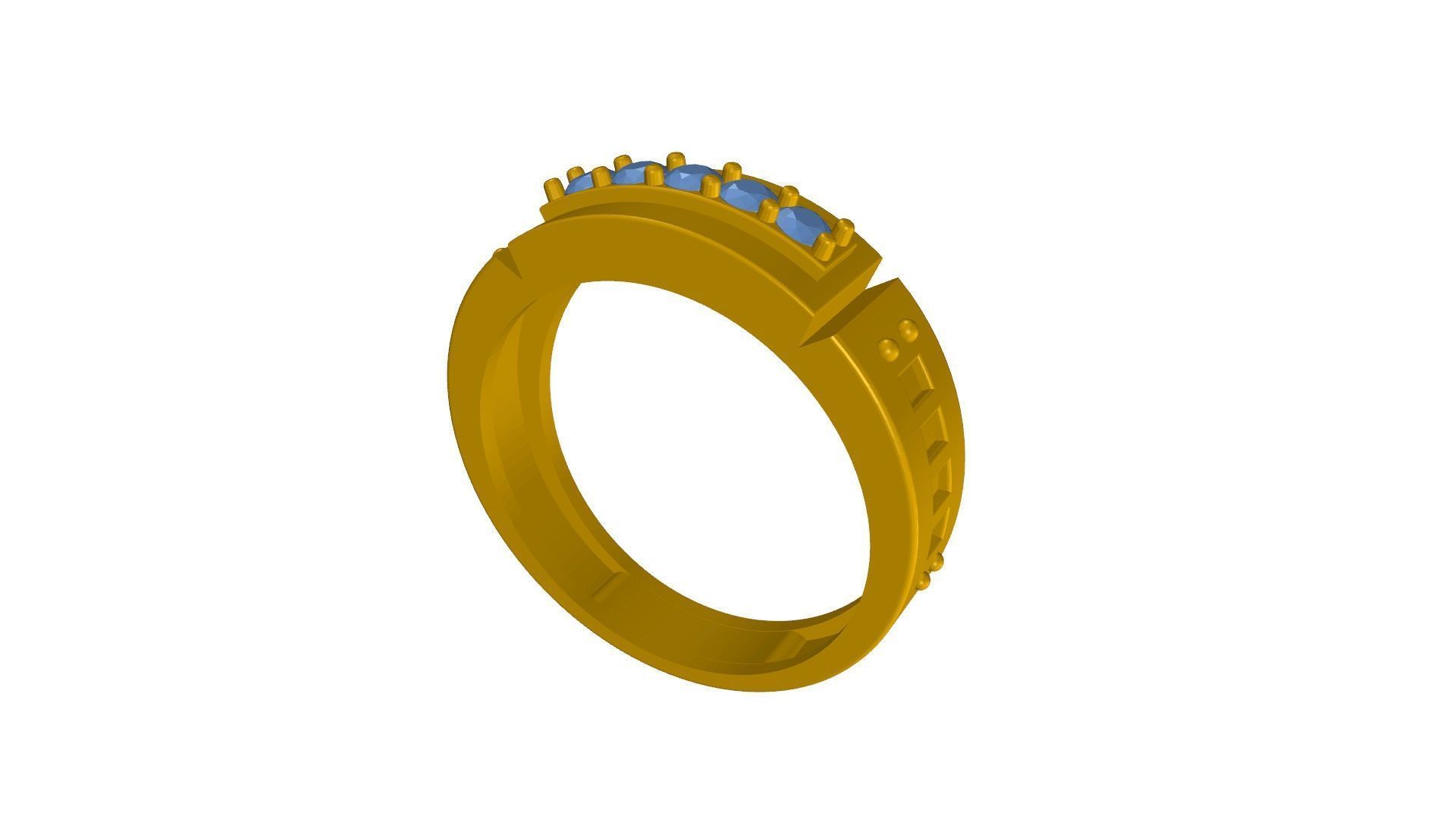 Ring 0001 3D Printable Model  Free 3D print model_2