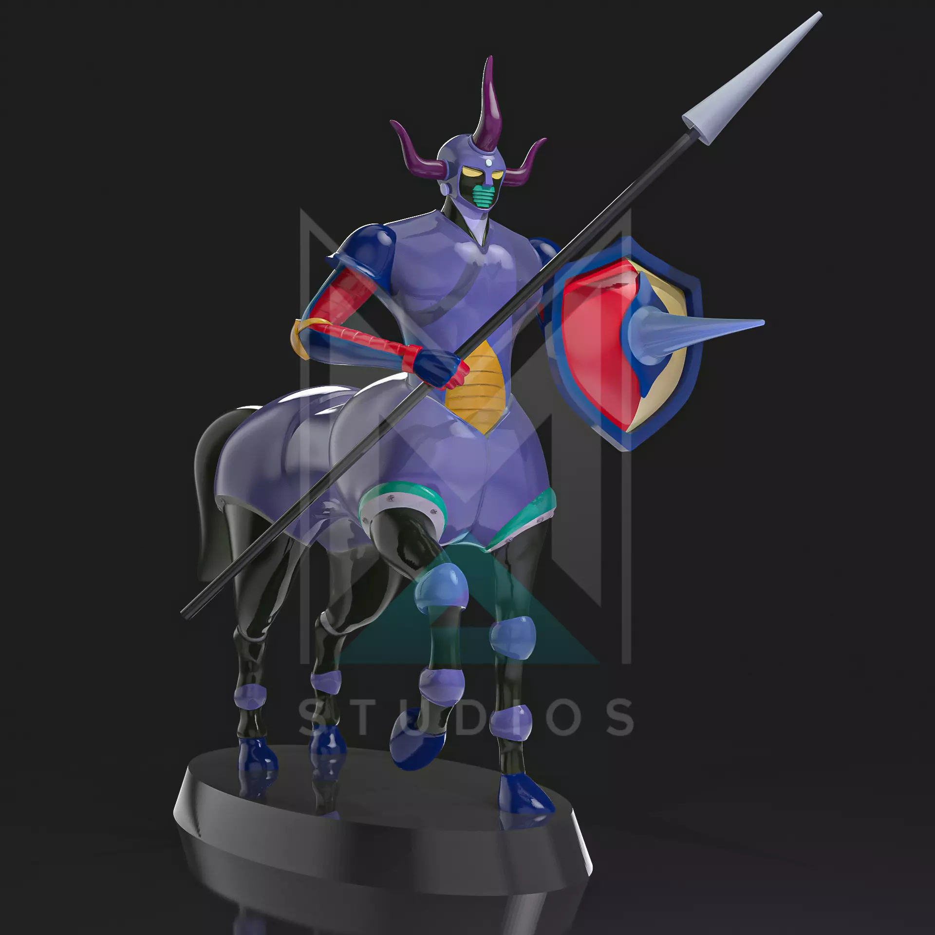 Kentol Gamma 7 Mazinger Z 3D print model_0