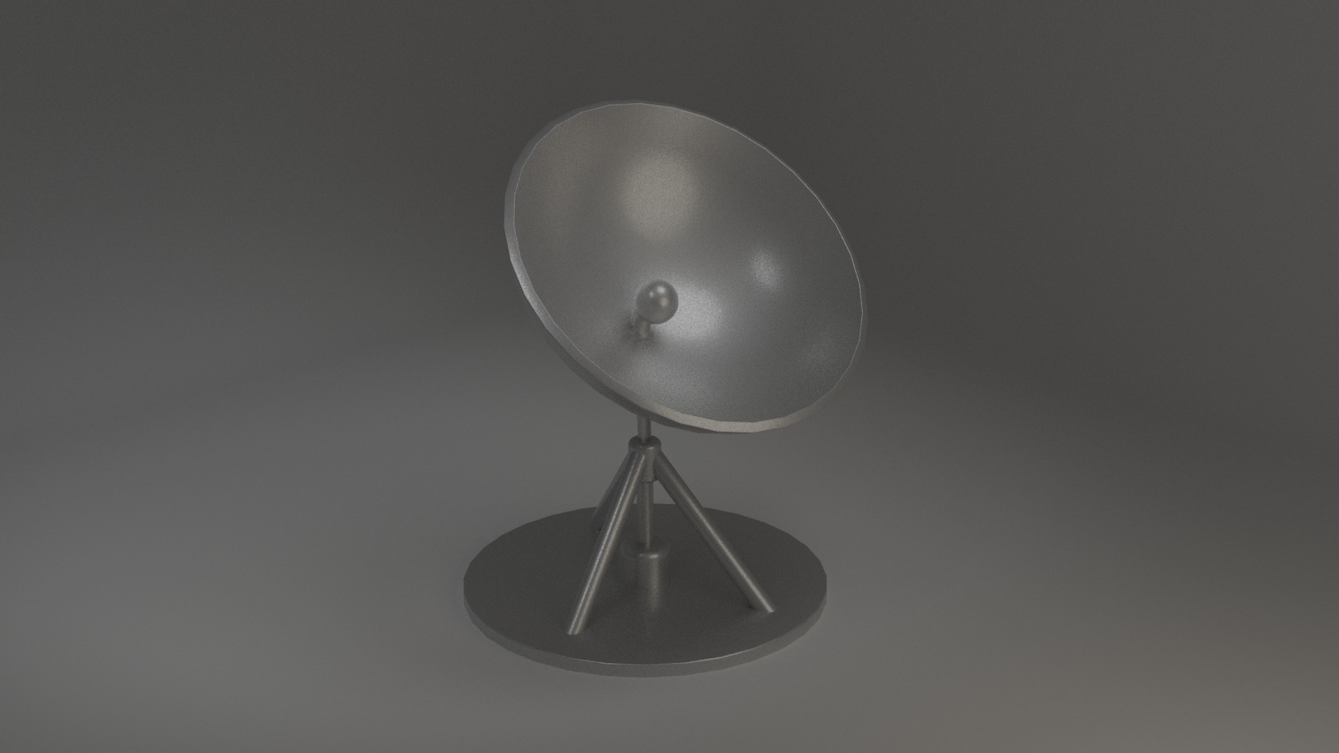 Antenna Low Poly Low-poly 3D model_2