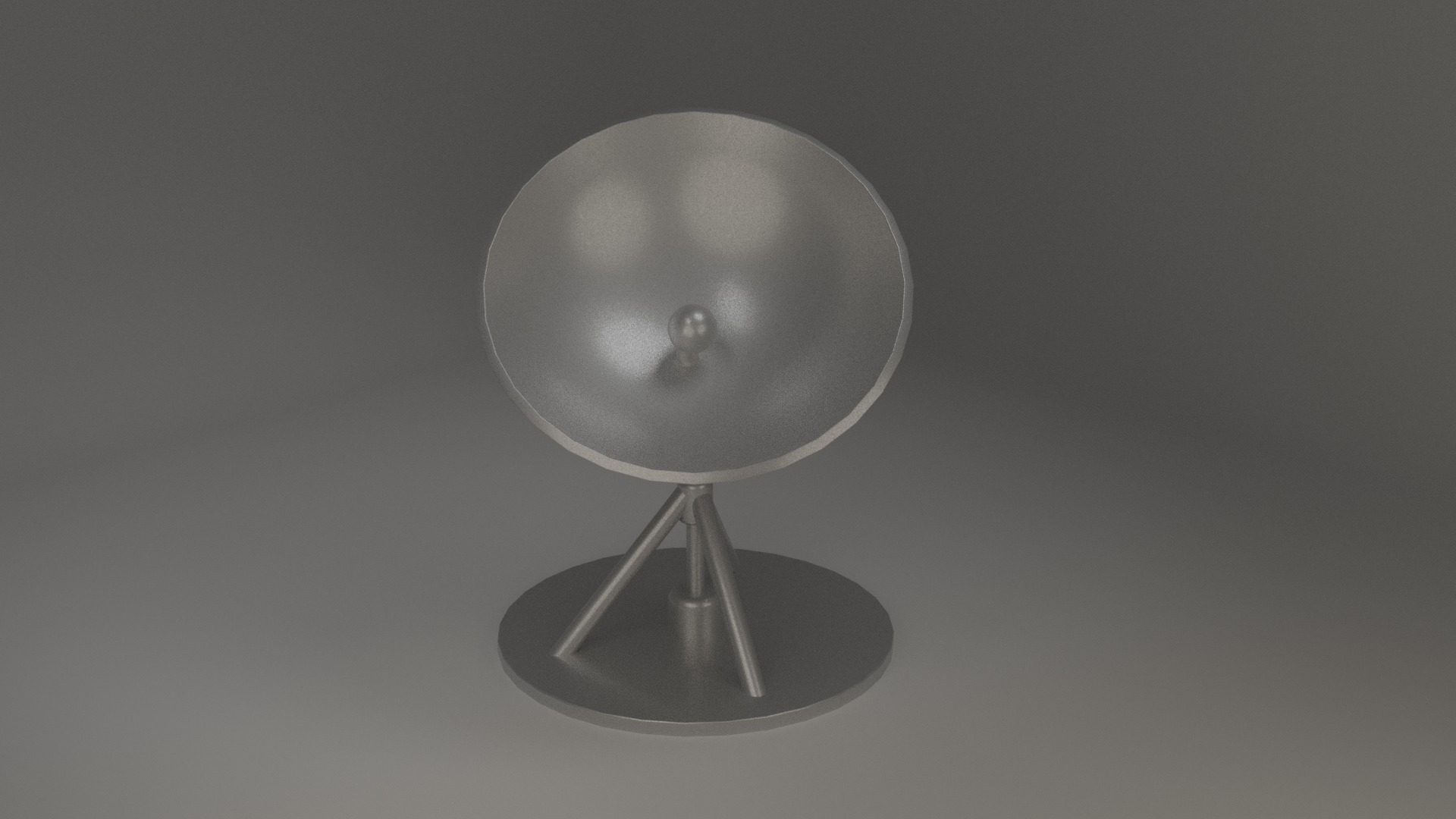 Antenna Low Poly Low-poly 3D model_3