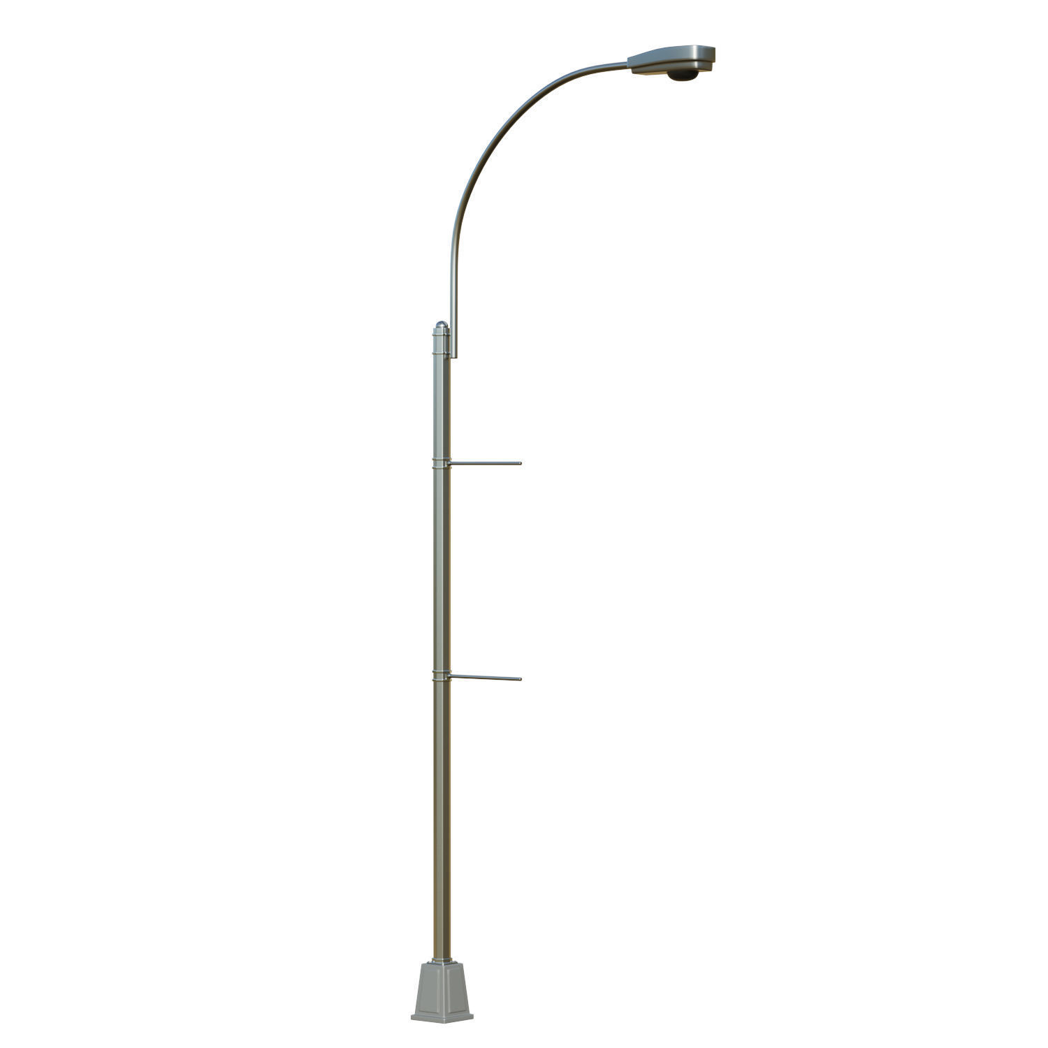 Traffic Light 01 Low-poly 3D model_1