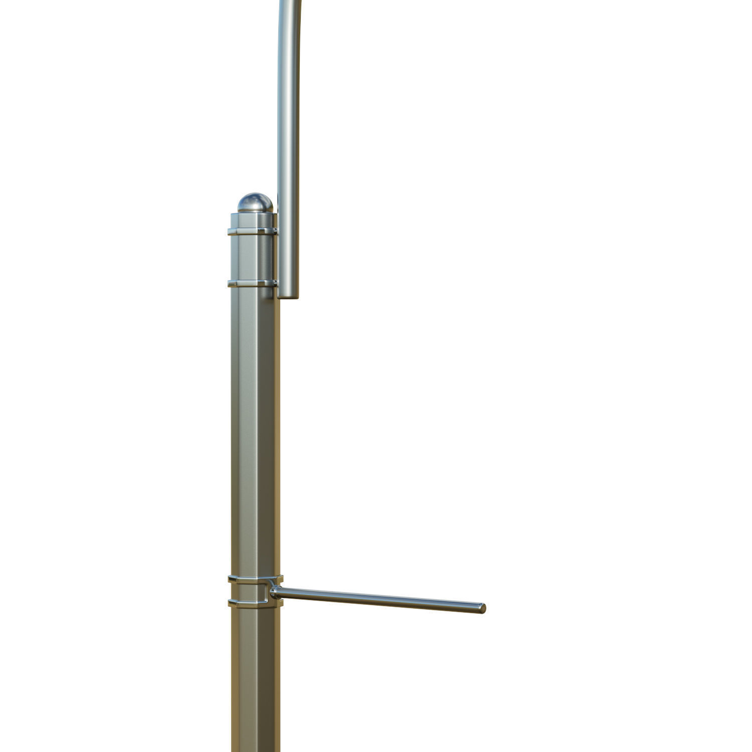 Traffic Light 01 Low-poly 3D model_3