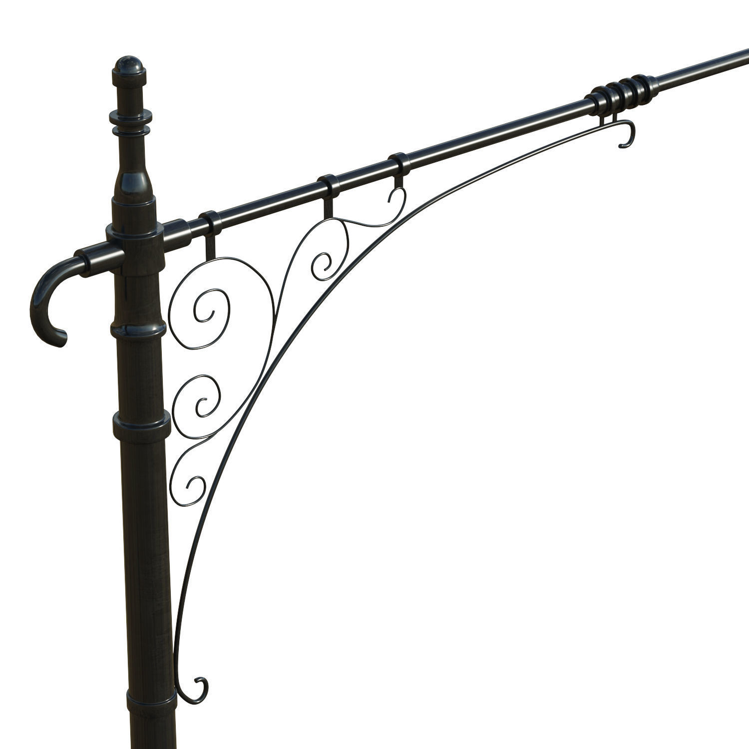 Traffic Light 03 Low-poly 3D model_6