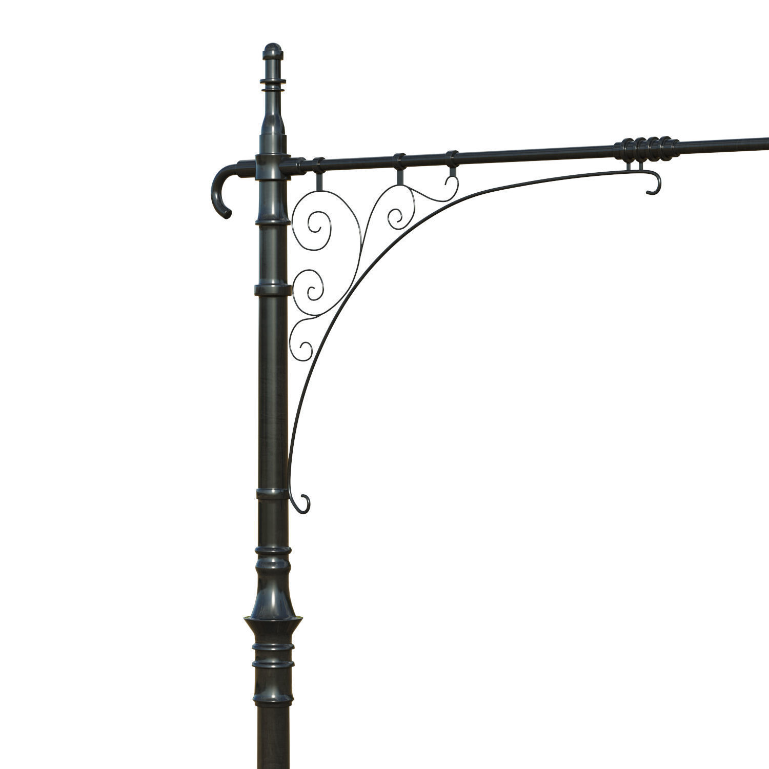 Traffic Light 03 Low-poly 3D model_3