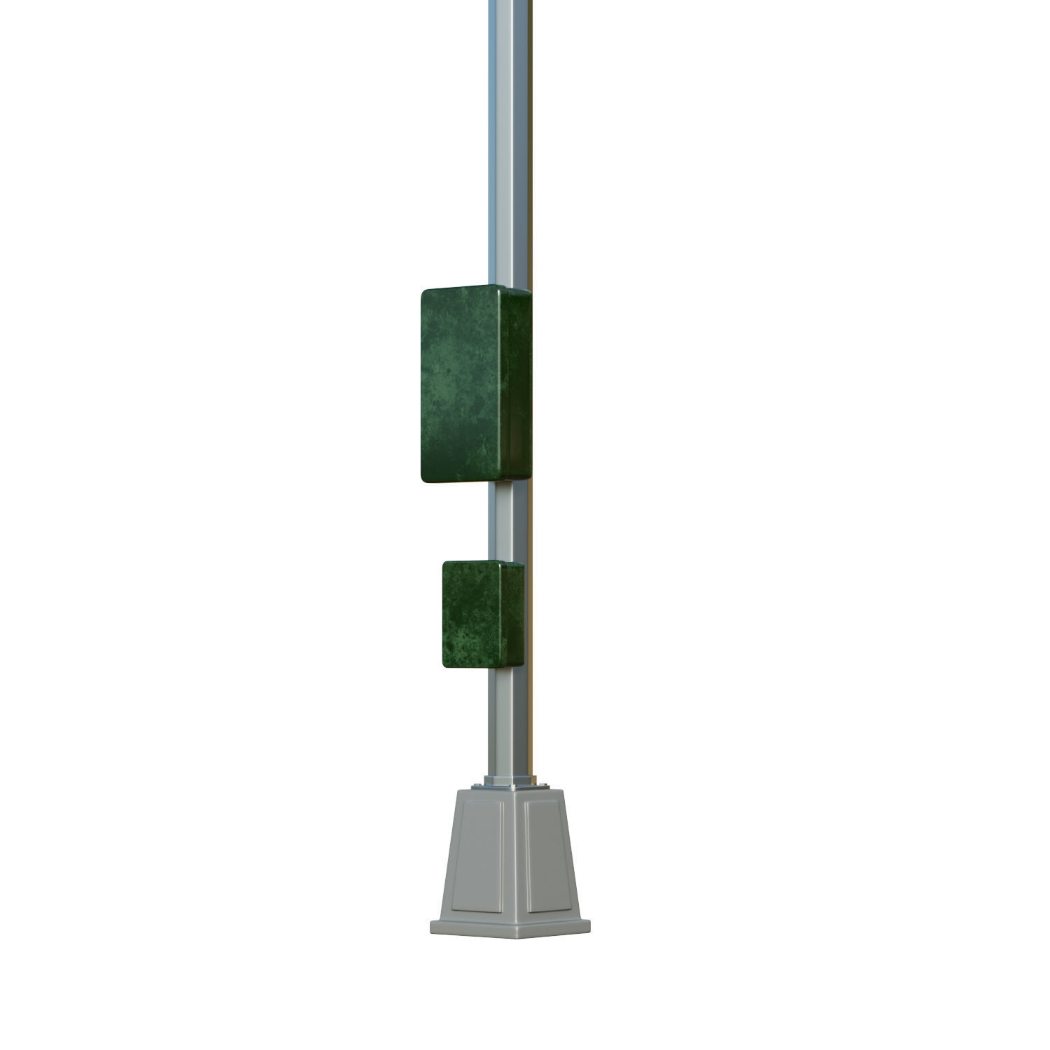Traffic Light 05 Low-poly 3D model_11