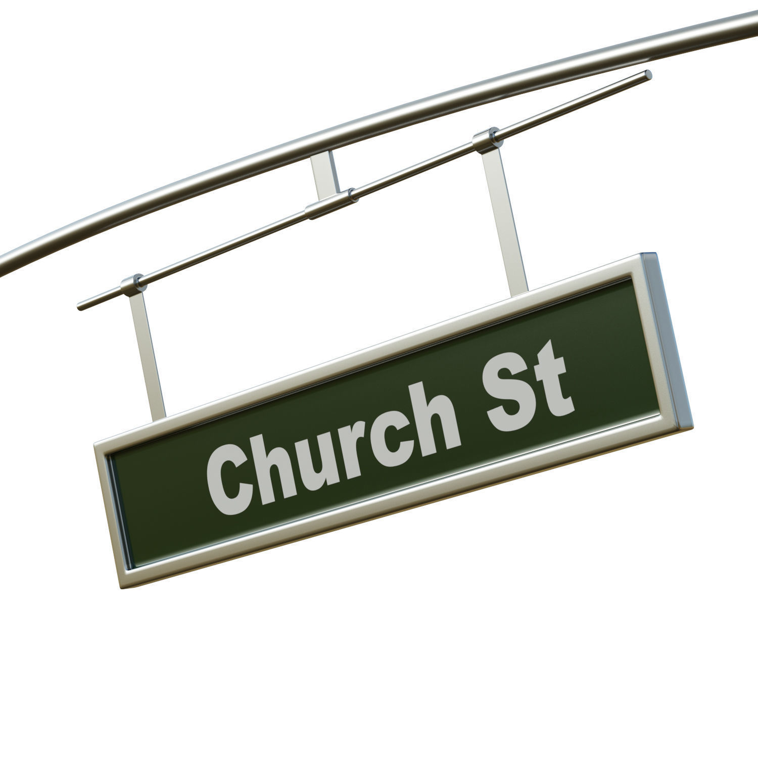 Traffic Light 05 Low-poly 3D model_10