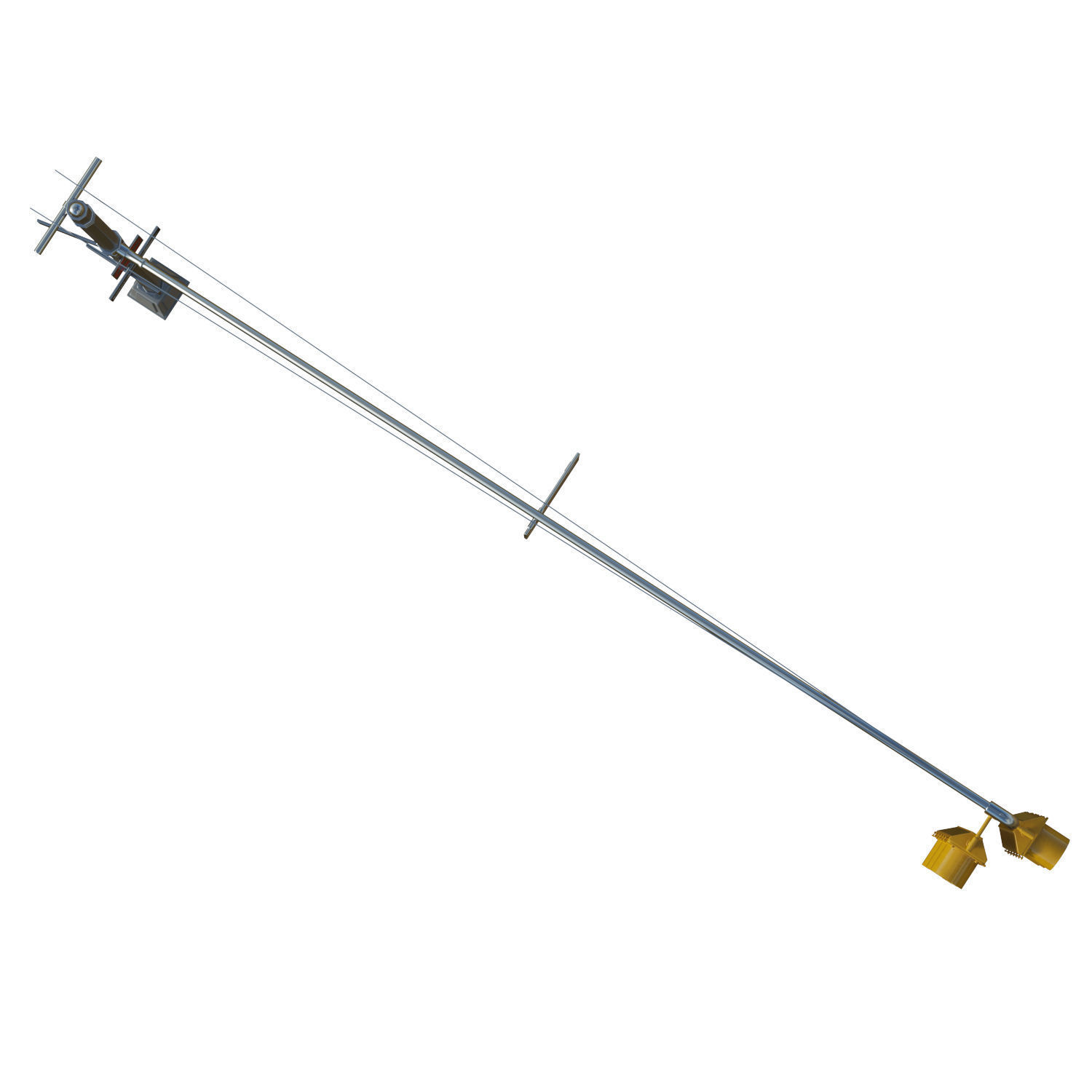 Traffic Light 06 Low-poly 3D model_5