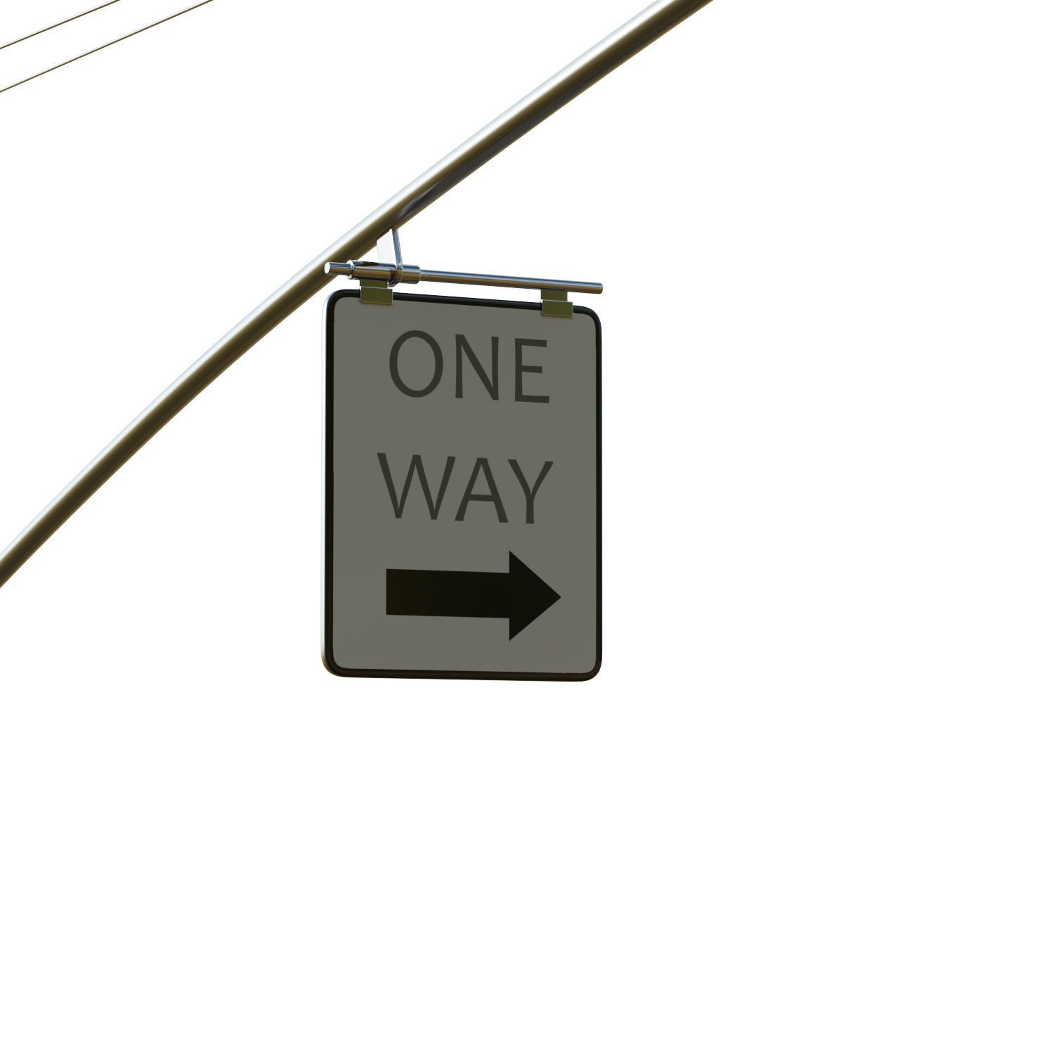 Traffic Light 06 Low-poly 3D model_10