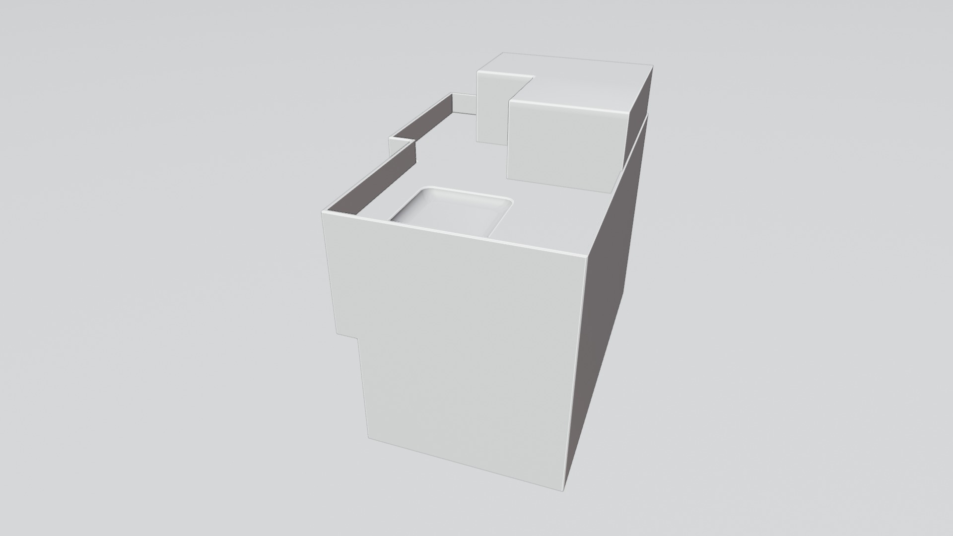 house 1 2 1 free Free low-poly 3D model_18