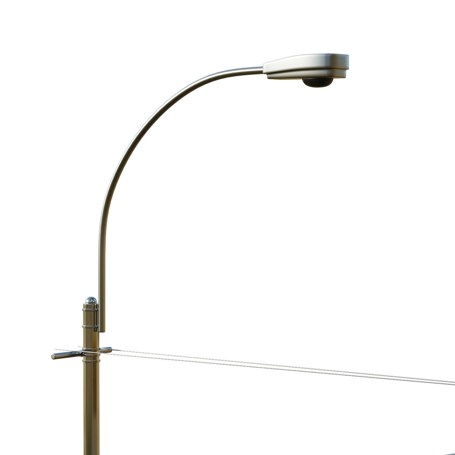 Traffic Light 08 Low-poly 3D model_5