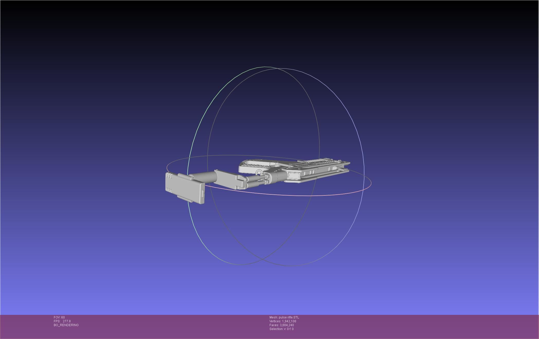Alien Romulus Pulse Rifle 3D model_22