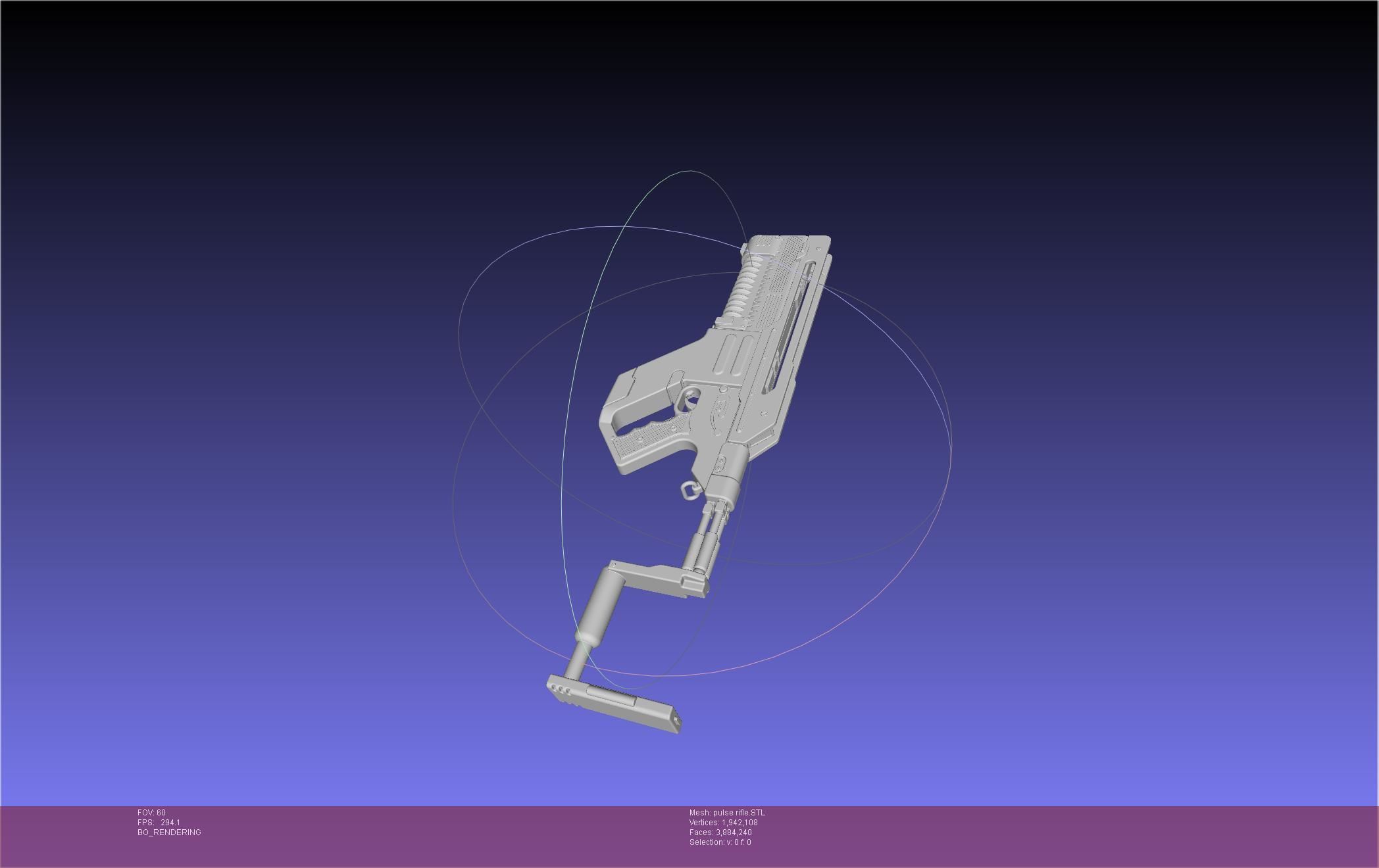 Alien Romulus Pulse Rifle 3D model_16